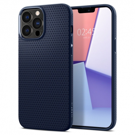 Spigen Liquid Air Back Cover iPhone 13 Pro - Navy Blue (ACS03259)