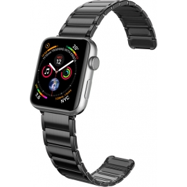 Raptic/X-Doria Classic Band Apple Watch 3/4/5/6/7/SE (45/44/42mm) Black