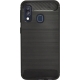 Vivid Carbon Back Cover Samsung Galaxy A40 - Black (VICARB73BK)
