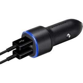 Samsung Car Charger 15W Combo Cable Type-C/USB Black