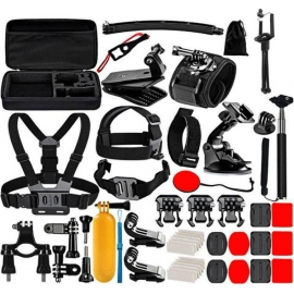 Puluz PKT39 50 in 1 Accessories Ultimate Combo Kits for sports cameras