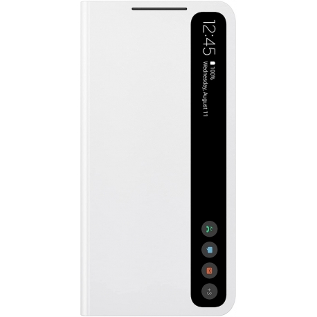 Samsung Smart Clear View Cover Galaxy S21 FE White