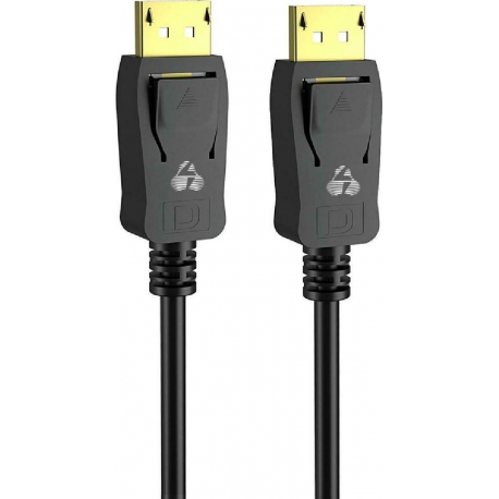 Powertech CAB-DP046 Cable DisplayPort 1.2V copper, 4K, 1.5m - Black