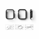 Ringke Slim 2-pack Apple Watch 7 (45mm) - Black & Clear