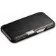 iCarer Vintage Series Side-Open Leather Wallet Case Apple iPhone 13 Mini - Black (RIX1305-BK)