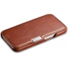 iCarer Vintage Series Side-Open Leather Wallet Case Apple iPhone 13 Mini - Brown (RIX1305-BN)