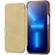 iCarer Vintage Series Side-Open Leather Wallet Case Apple iPhone 13 Mini - Brown (RIX1305-BN)