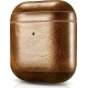 iCarer Leather Oil Wax natural leather case AirPods 1 / 2 - New Brown (WMAP011-BN)