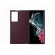 Samsung Smart Clear View Cover Galaxy S22 Ultra Burgundy