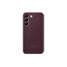 Samsung Smart Clear View Cover Galaxy S22 Burgundy