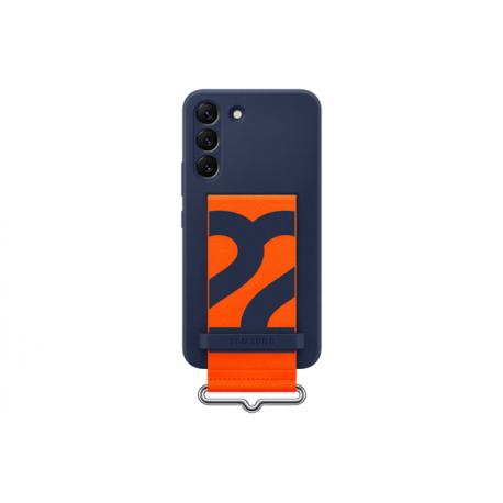 Samsung Silicone/Strap Cover Galaxy S22 Navy