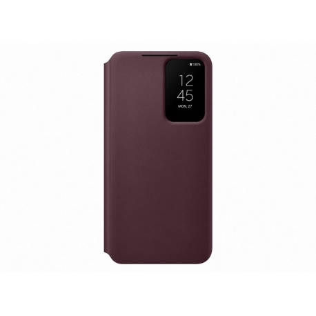 Samsung Smart Clear View Cover Galaxy S22 Burgundy