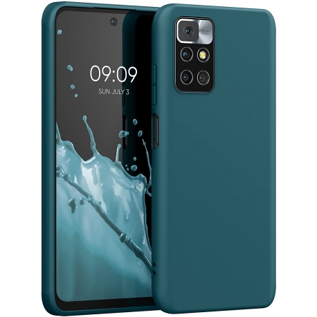 KW TPU Silicone Case Xiaomi Redmi 10 - Teal Matte (56147.57)