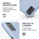 KW TPU Silicone Case Samsung Galaxy A03s - Light Blue Matte (56517.58)