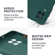 KW TPU Silicone Case Heat Dissipation Design Samsung Galaxy A12 - Dark Green (55906.80)