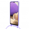 Vivid Silicone Case Lace Samsung Galaxy A33 5G Lilac