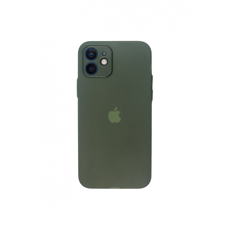 Vivid TPU Case Slim Apple iPhone 12/12 Pro Transparent Green