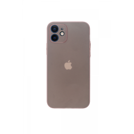Vivid TPU Case Slim Apple iPhone 12/12 Pro Transparent Pink