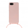 Vivid Silicone Case Lace Apple iPhone SE/6/7/8 Nude