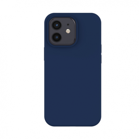 Vivid Silicone Case Liquid Apple iPhone 12/12 Pro Navy Blue