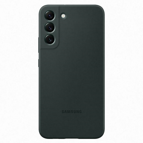 Samsung Silicone Cover Galaxy S22+ Dark Green