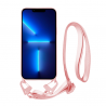 Vivid Silicone Case Strap Apple iPhone 13 Pro Max Nude