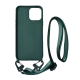 Vivid Silicone Case Strap Apple iPhone 13 Pro Pine Green