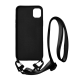 Vivid Silicone Case Strap Apple iPhone 11 Black