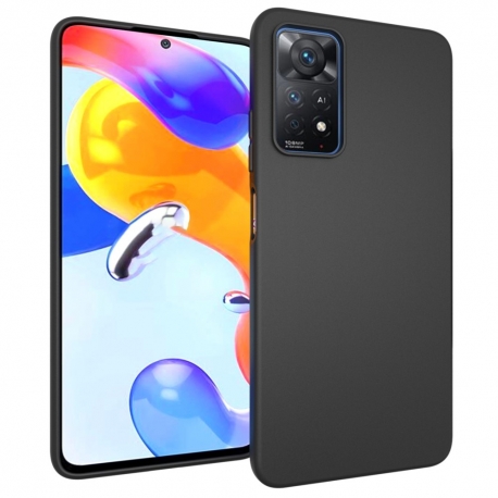 Vivid Case Silicone Matte Redmi Note 11 Pro 5G Black