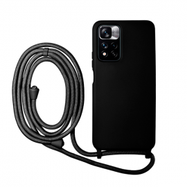 Vivid Silicone Case Lace Redmi Note 11 Pro+ 5G Black