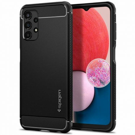 Spigen Rugged Armor Case Samsung Galaxy A13 4G - Black (ACS04157)