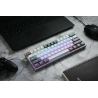 Redragon K617 Fizz RGB Gaming Wired Keyboard - White/Grey (US)