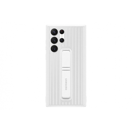Samsung Protective Standing Cover Galaxy S22 Ultra White