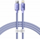 Baseus Crystal Shine Series Cable Type-C to Lightning 20W 1.2m Lilac