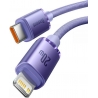 Baseus Crystal Shine Series Cable Type-C to Lightning 20W 1.2m Lilac