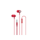 Celly Up 500 Stereo Earphone 3.5mm Round Cable Red