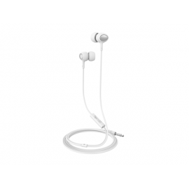 Celly Up 500 Stereo Earphone 3.5mm Round Cable White