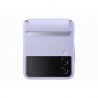 Samsung Leather Flap Cover Galaxy Z Flip4 Serenity Purple