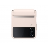 Samsung Leather Flap Cover Galaxy Z Flip4 Peach