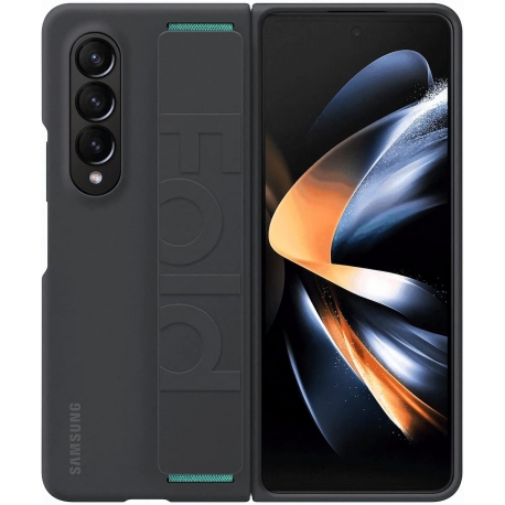 Samsung Silicone Grip Cover Galaxy Z Fold4 Black