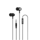 Celly Up 500 Stereo Earphone 3.5mm Round Cable Black