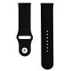 Vivid Universal Watch Strap Silicone 22mm Black