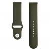 Vivid Universal Watch Strap Silicone 22mm Olive Green
