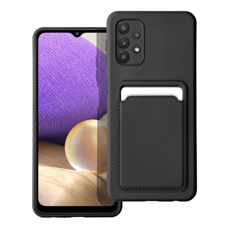 Forcell Card Back Cover Samsung Galaxy A32 5G - Black