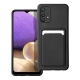 Forcell Card Back Cover Samsung Galaxy A32 5G - Black