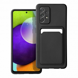 Forcell Card Back Cover Samsung Galaxy A52 / A52s - Black