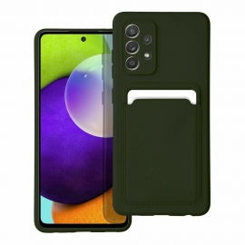 Forcell Card Back Cover Samsung Galaxy A52 / A52s - Green