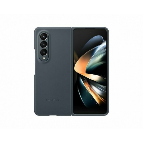 Samsung Leather Cover Galaxy Z Fold4 Moss Gray