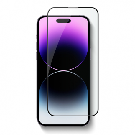 Vivid Full Face Tempered Glass Apple iPhone 14 Pro Black