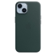 Apple Leather Case iPhone 14 with MagSafe Forest Green